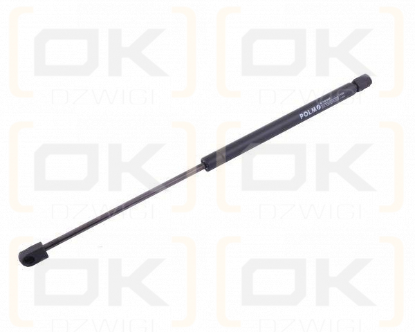 Siłownik szyby tylnej L max. 485,5mm 47108190P NEW HOLLAND STEYR POLMO