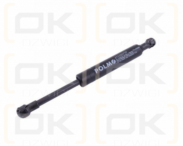 Siłownik drzwi L max. 205mm 47335077P CASE IH NEW HOLLAND STEYR POLMO