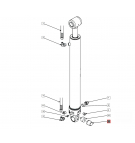 Aislador de vibración del cilindro hidráulico Hiab