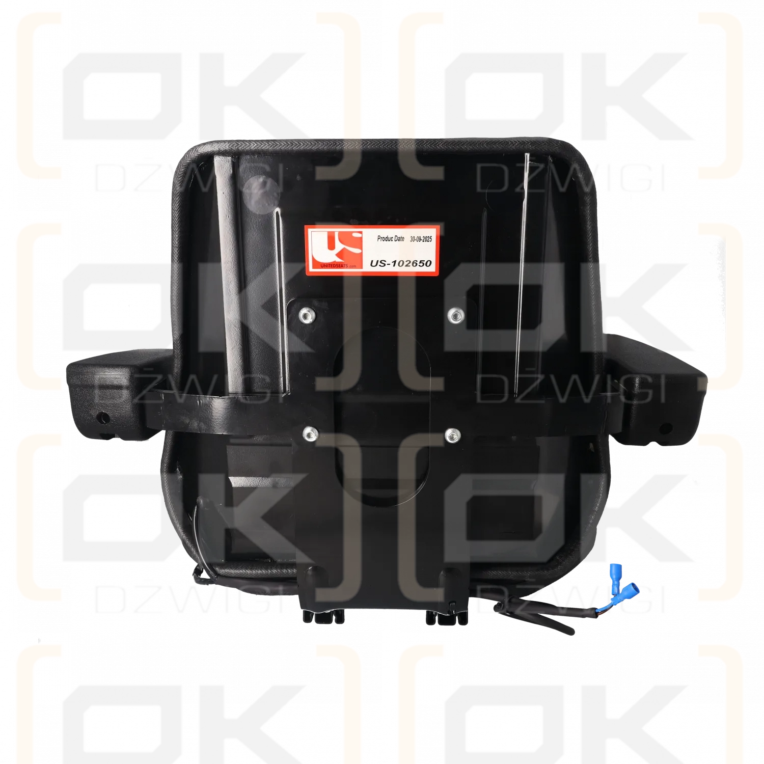 Siedzisko HDS z podłokietnikiem, podgrzewane 24V