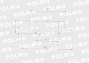 Uszczelka złącza standard Euro (  sprzedawane po 10 ) POLMO