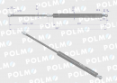 Siłownik L max. 897mm 5016579M1P MASSEY FERGUSON POLMO