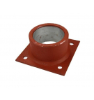 Oprawa lewa przyrządu tnącego blaszana Bizon