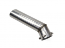 Tubo silenciador 5040390070.1P504039012/0 punta curva Bizon INOX WARYŃSKI