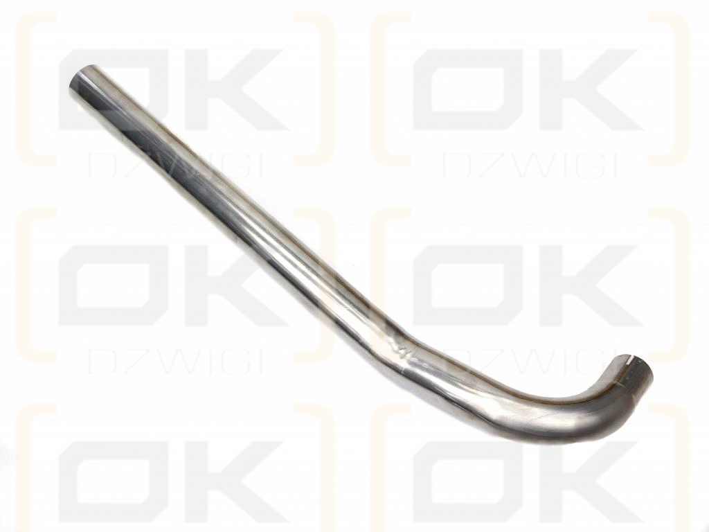 Rura do tłumika 5040390070.1p prosta bizon INOX Waryński