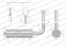Silenciador completo Bizon Z-058 INOX WARYŃSKI
