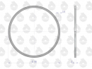 Pierścień tłokowy uszczelniający (chromowy) 973238, 54612002 95x3 ( sprzedawane po 10 ) C-360 ORYGINAŁ URSUS