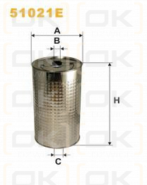 Filtr oleju 51021E Wix