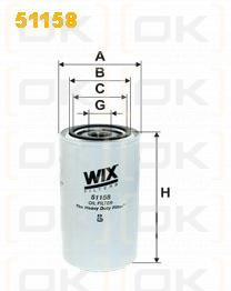 Filtr oleju LF4154 Wix (zam LF4154)