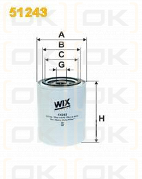 Filtr oleju John Deere LF678 Wix (zam LF678)