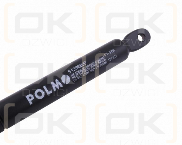 Siłownik szyberdachu L max. 255mm 65417046 FIAT POLMO