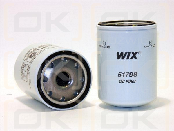 Filtr hydrauliczny LF3328 Wix (zam HF7569)