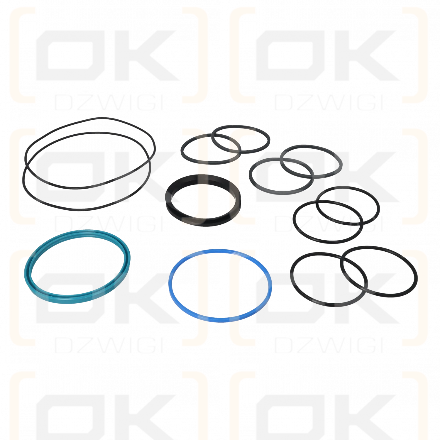 Zestaw uszczelnień rotatora Indexator GV124/124S