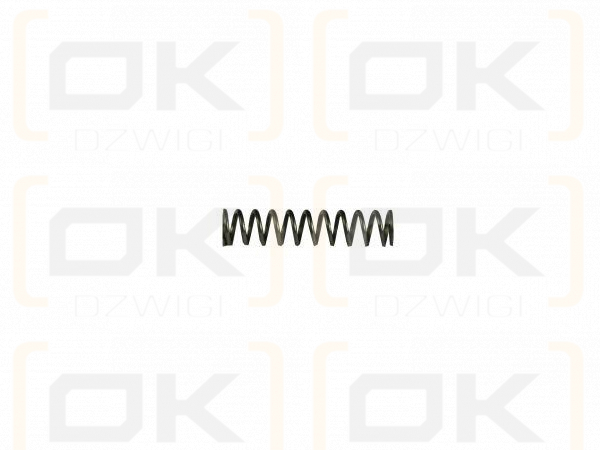 Sprężyna naciskowa 1.2x8x42-10 Prasa Kostka Sipma zamiennik