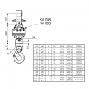 Hak pod rotator Kinshofer KM460 04 for KM 04 S 4500 shaft 68mm/d30 – C57mm