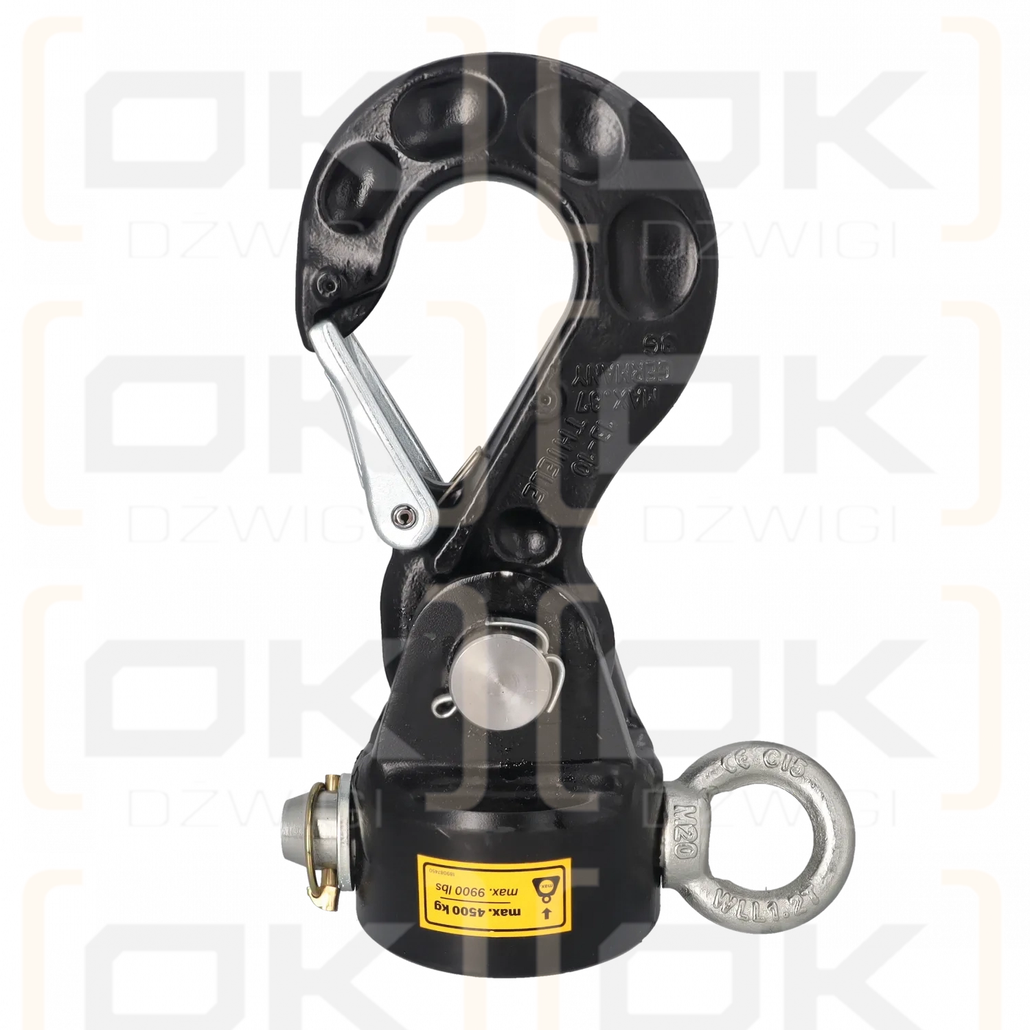 Hak pod rotator Kinshofer KM460 04 for KM 04 S 4500 shaft 63mm/d30 – C40mm