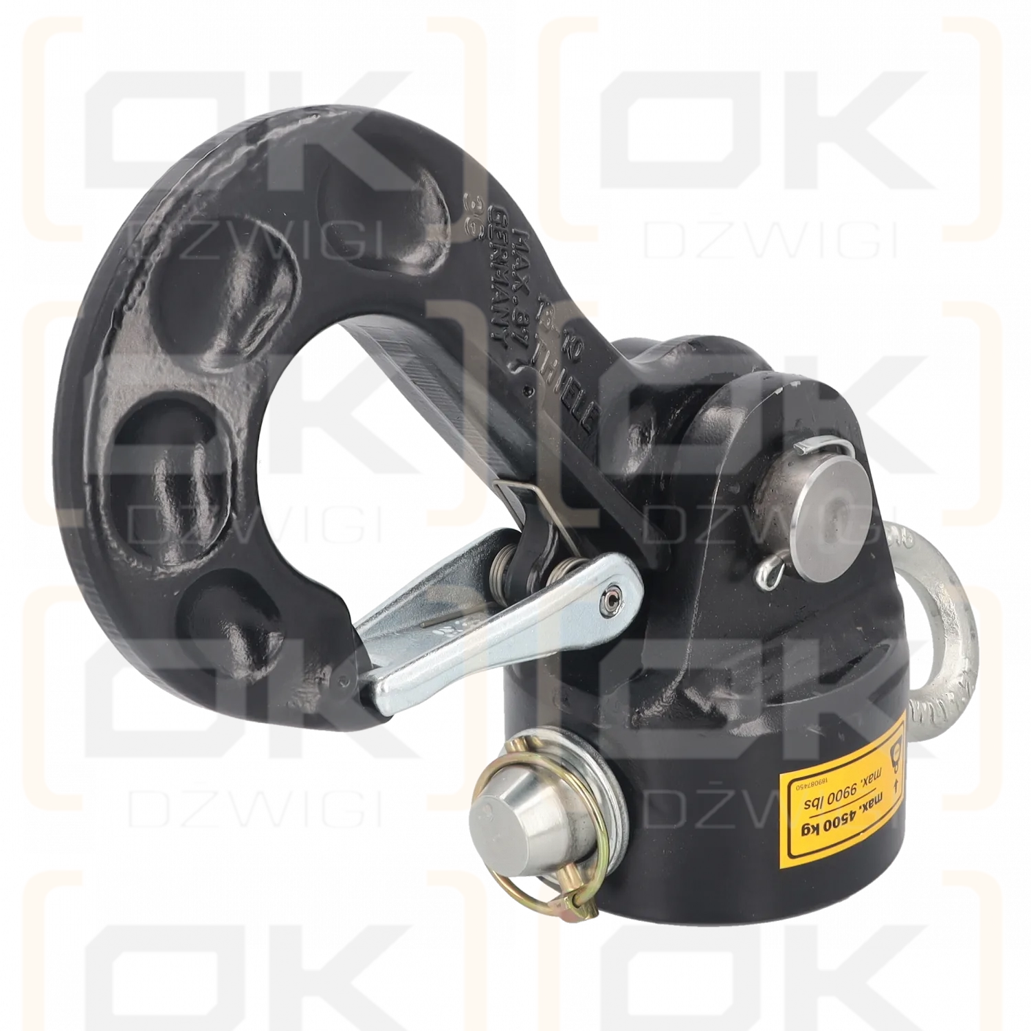 Hak pod rotator Kinshofer KM460 04 for KM 04 S 4500 shaft 63mm/d30 – C40mm