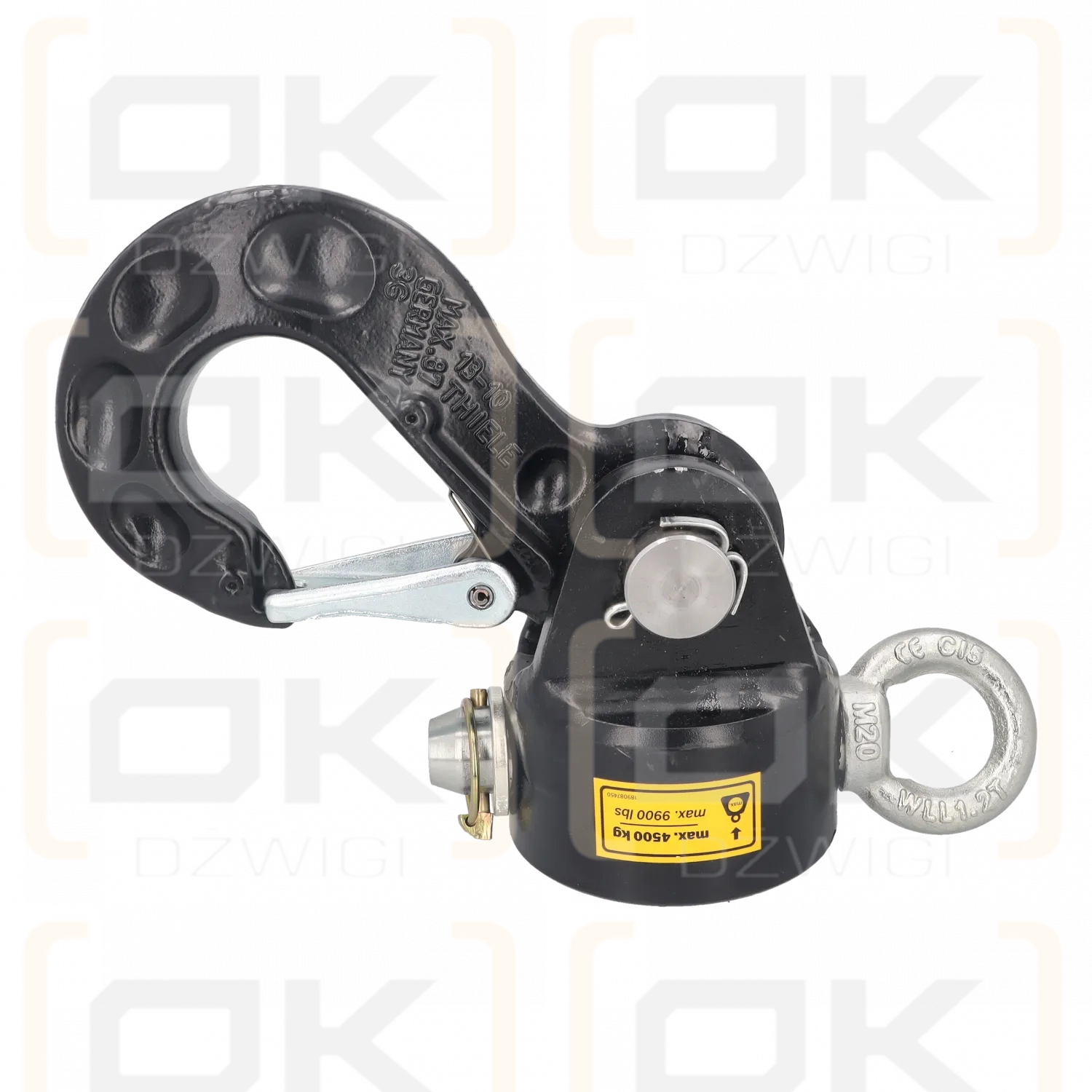 Hak pod rotator Kinshofer KM460 04 for KM 04 S 4500 shaft 63mm/d30 – C40mm