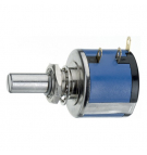 Multi-turn shaft potentiometer