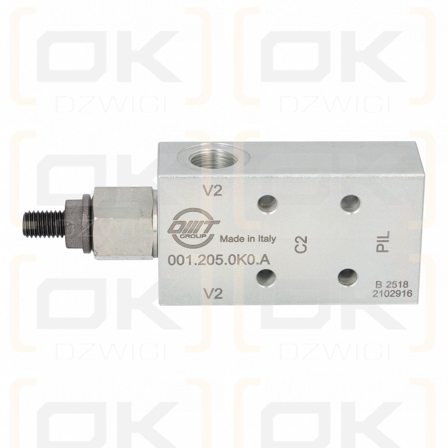 Zamek hydrauliczny podnośnika koszowego Oil&Steel  4.790.023