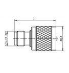 Adapter Hetronic TNC->UHF