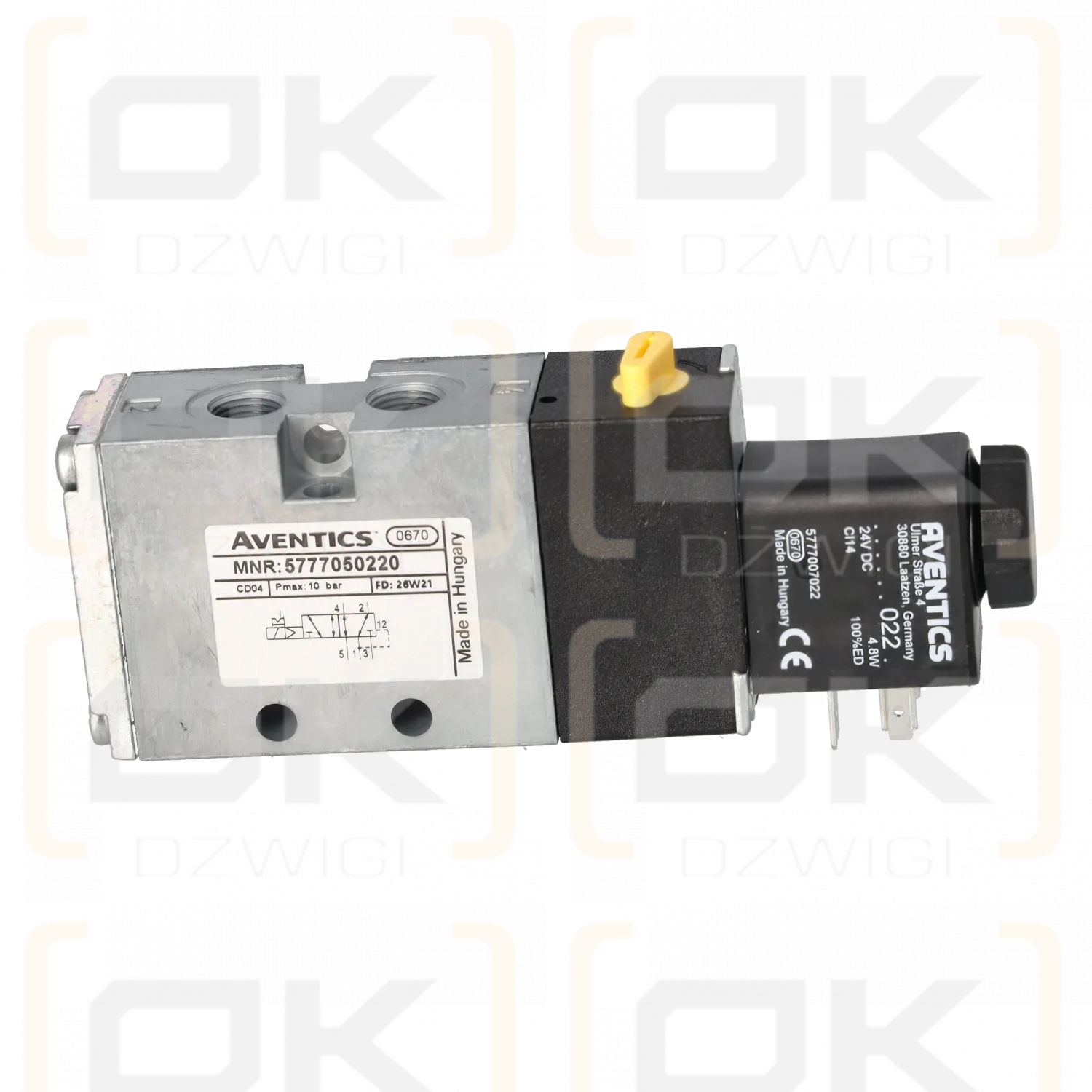 Magnetventil CD04-5/2XX-AR-024DC-I-G018-G018-EN175301