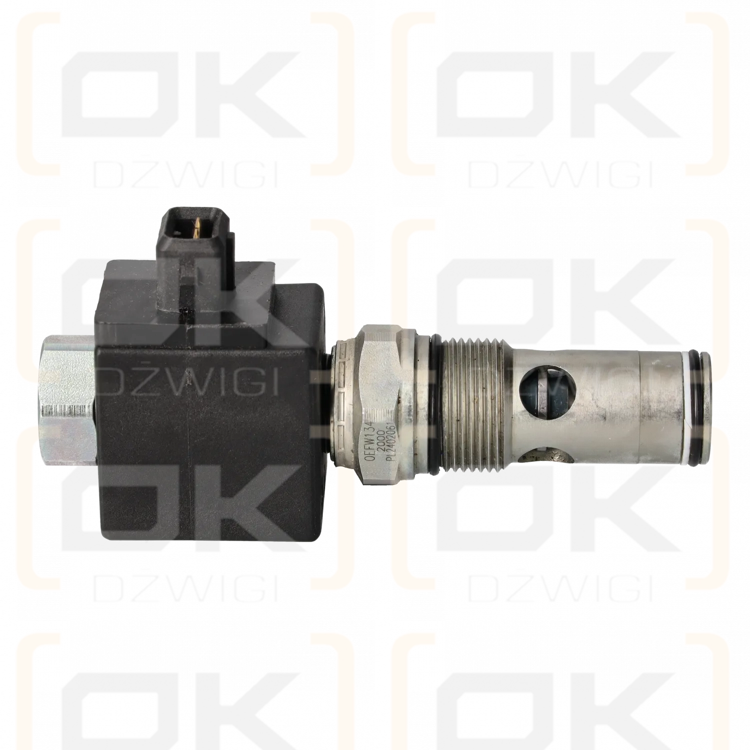 Solenoid valve ELNW with a coil of 12 VDC, SDS140 distributor