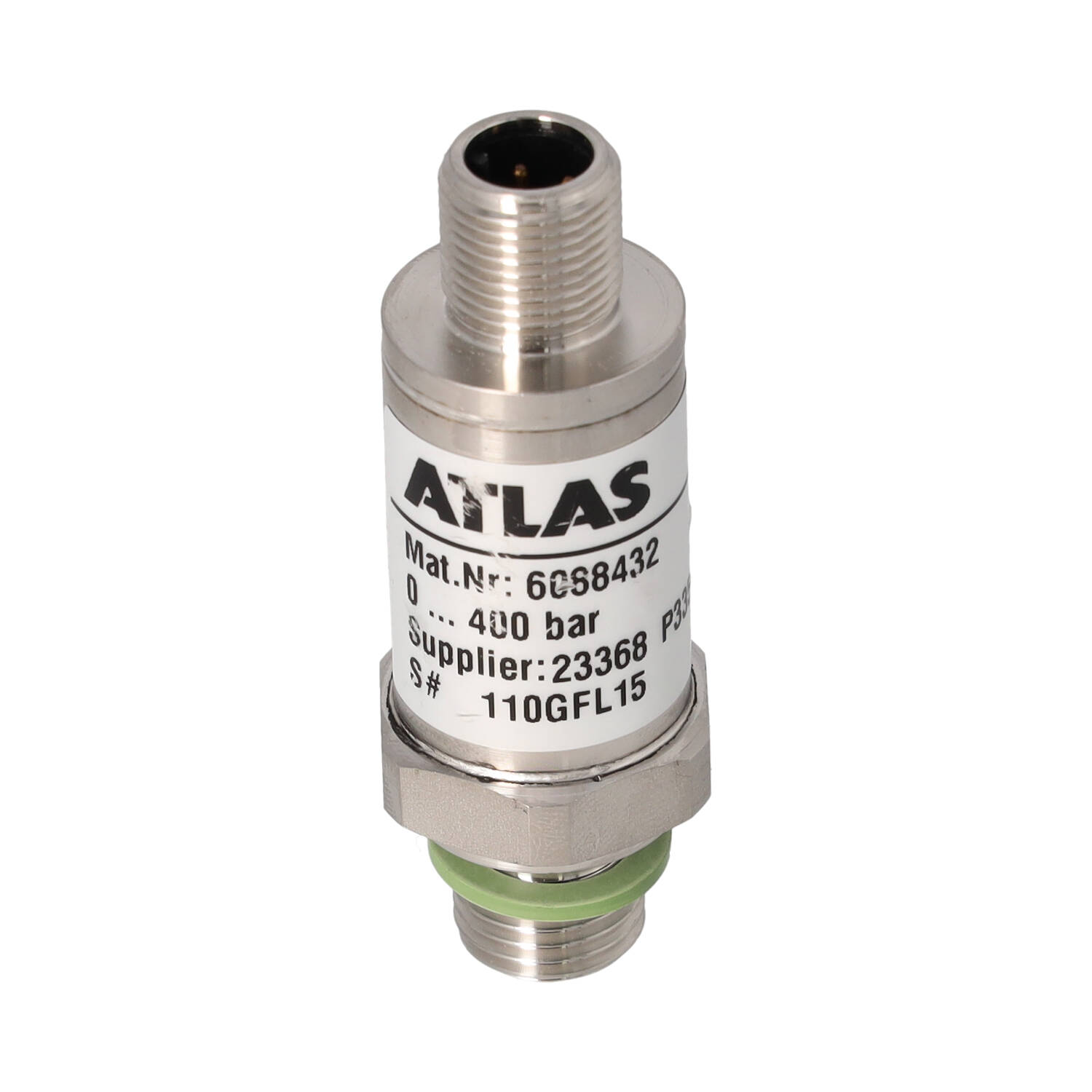 RT-92761  Czujnik ciśnienia ATLAS 400bar G1/4-M12x1 6088432