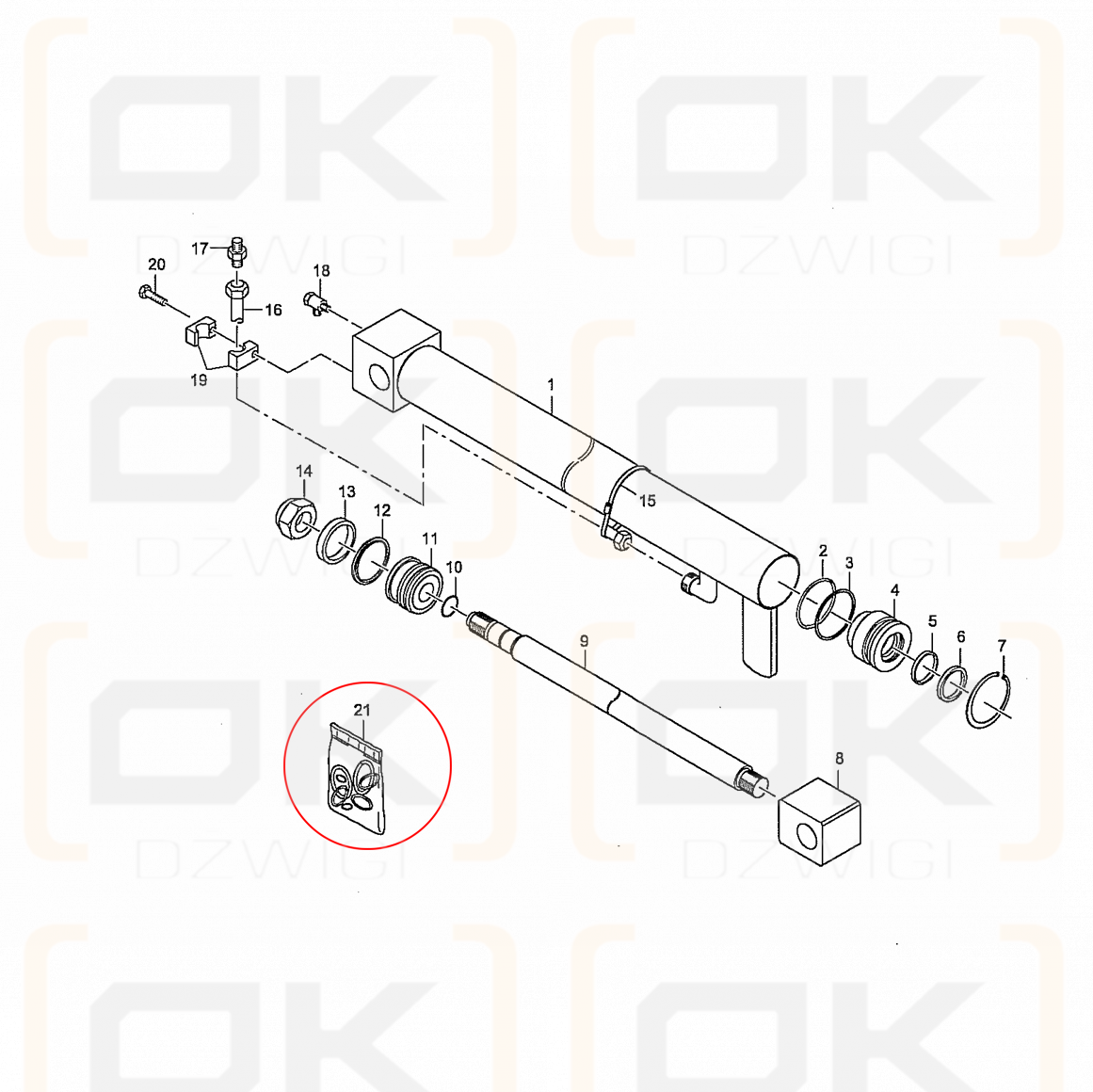 Zestaw uszczlenień Atlas