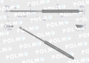Siłownik L max. 500mm 65499083 6-10028500 MAUSER POLMO