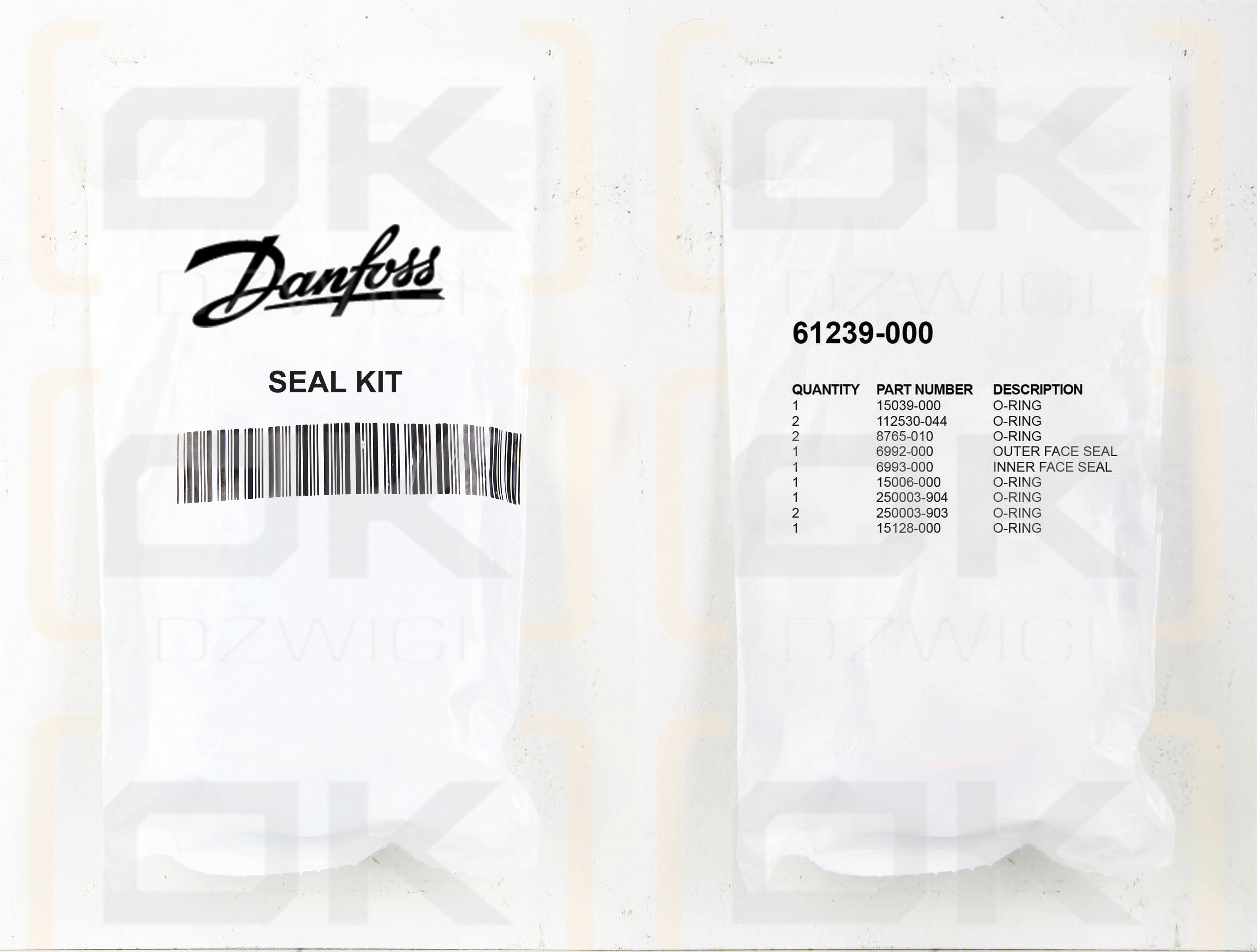 Eaton/Char-Lynn 6K Motordichtungssatz