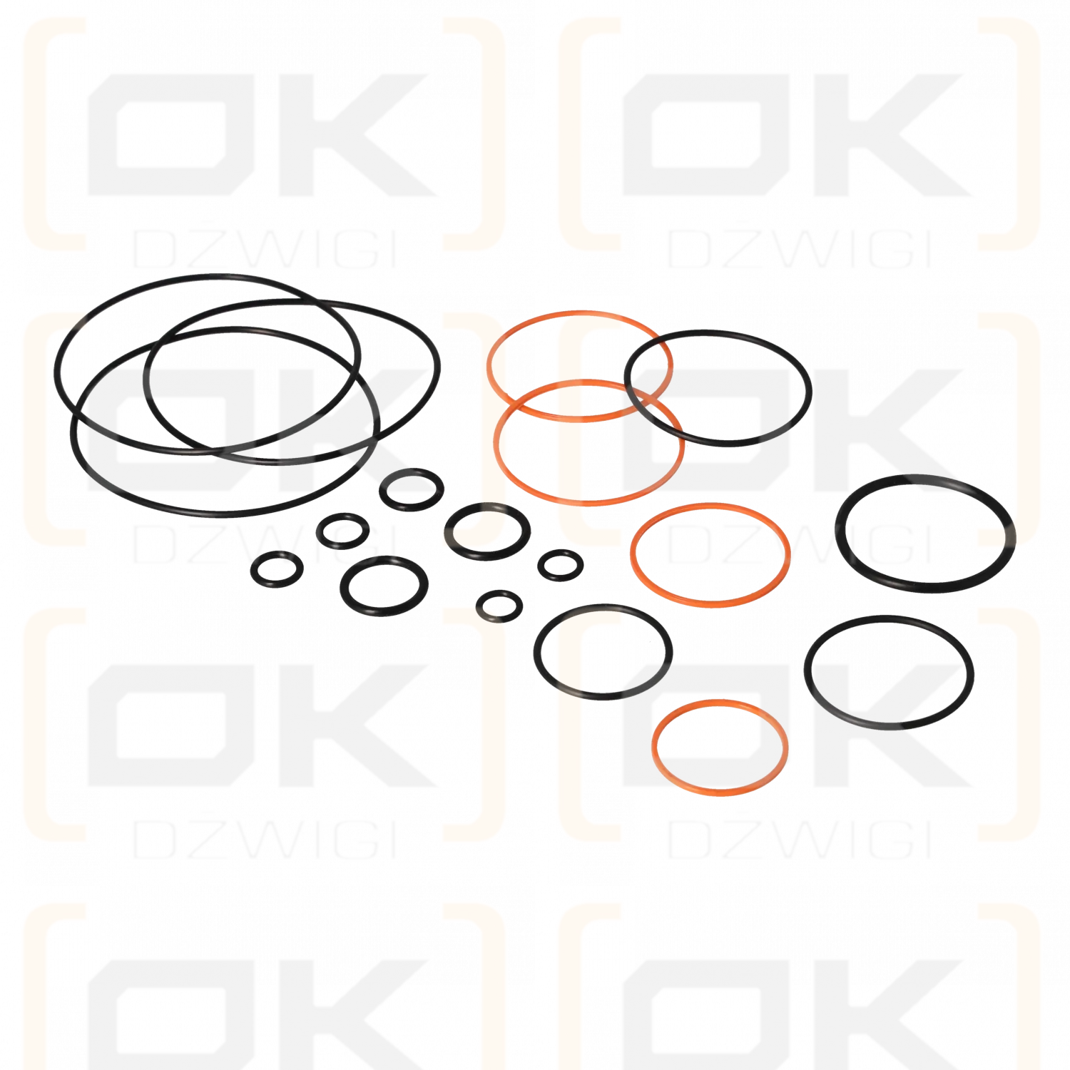 Kit de sellos para motor hidráulico Char-Lynn Eaton 2K2S BGLS MTR