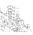 Elemento del cojinete de la columna de rotación ATLAS 75.2-A3