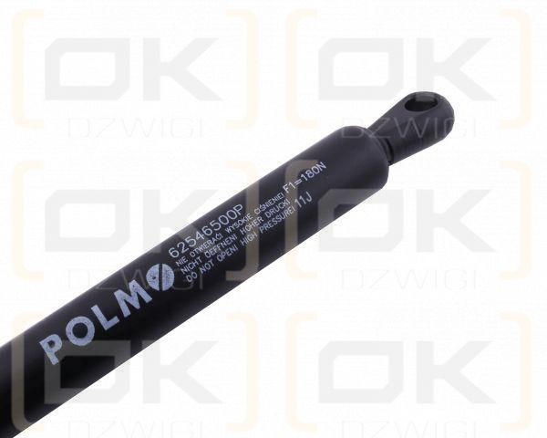 Siłownik szyby przedniej L max. 280mm 62546500P CASE IH FRITZMEIER POLMO