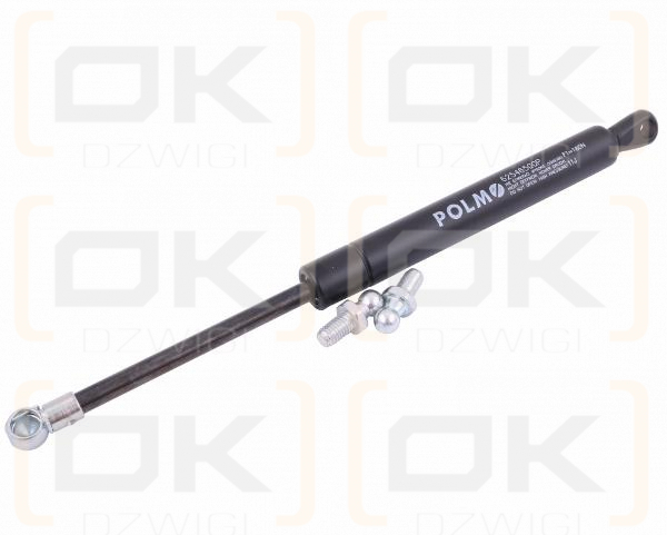 Siłownik szyby przedniej L max. 280mm 62546500P CASE IH FRITZMEIER POLMO