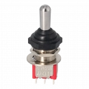 Hetronic 3-position non-return toggle switch R-0-R 12mm