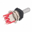Hetronic 3-position non-return toggle switch R-0-R 12mm