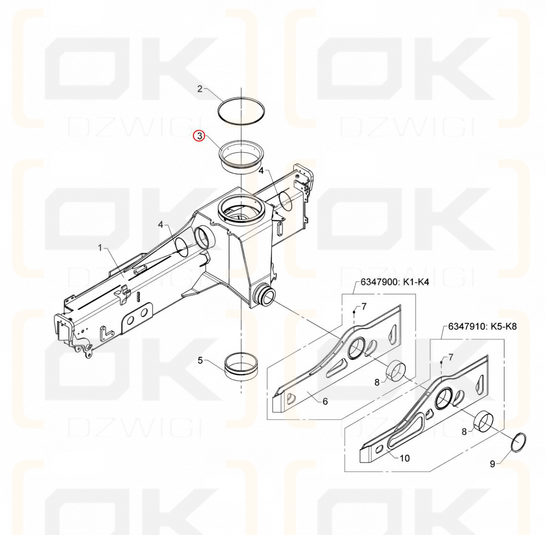 HMF Pivot Bushing (Upper)