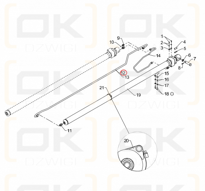 HMF Hydraulikschlauch