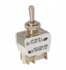 3-position toggle switch DP3T ON-OFF-ON 10A/250VAC