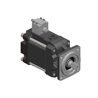 OMFB PPV LS 090R L BSP AX SAE C4 C-14T pump