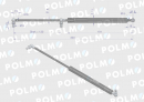 Siłownik drzwi L max. 340mm 65499073 DIETEG POLMO