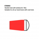 Красная ручка Parker с окошком