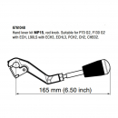 Palanca Parker P70CF G2, F130 G2, L90LS tipo MP15 - roja