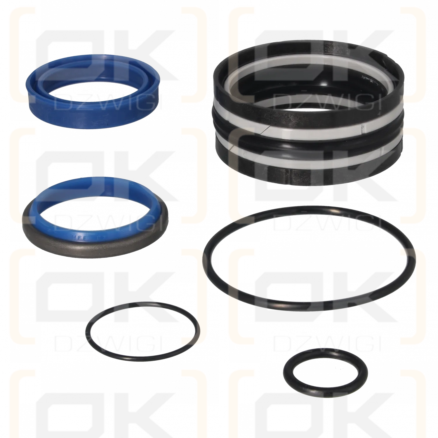 Kit de sellos para cilindros hidráulicos HMF
