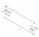 Kit de sellos de cilindro de soporte C45 HMF (horizontal)/(extensible)