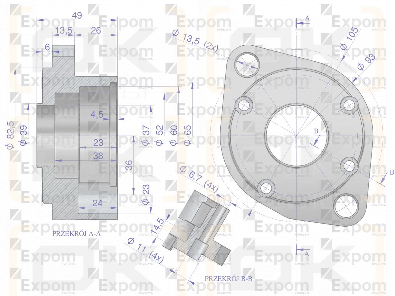 Głowica rozrusznika Deutz-Fah typu Magneton 9142708 Blue Line EXPOM KWIDZYN