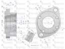 Głowica rozrusznika Deutz-Fahr typu Magneton 9142602 Blue Line EXPOM KWIDZYN