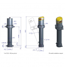 Опрокидывающийся цилиндр Hyva Alpha FC A191-5-06230-004-K1050