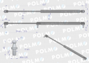 Siłownik dachu 10368918 pasuje do Zetora Proxima Forterra POLMO